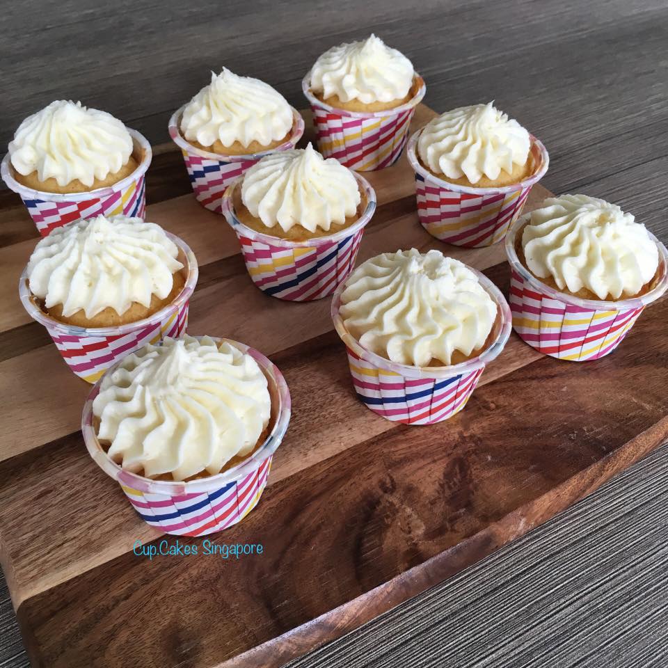 Classic Vanilla Cupcakes Singapore