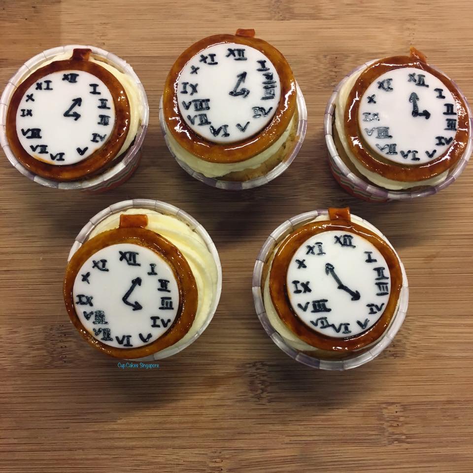 Tick Tock Clock Cupcakes Singapore