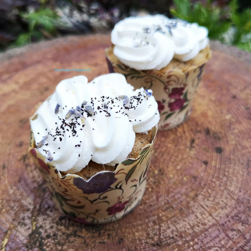 Earl Grey Lavender Cupcakes Singapore