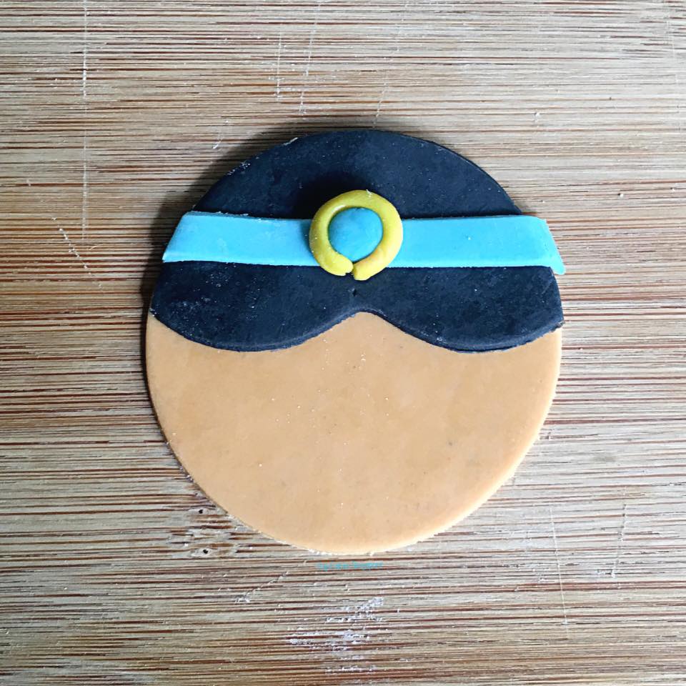 Disney Princess Jasmine from Aladdin Cupcakes Singapore| Tsum Tsum Cakes