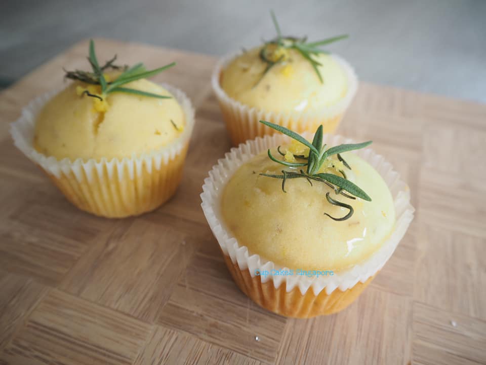 Rosemary Lemon Cupcakes Singapore (Copy)