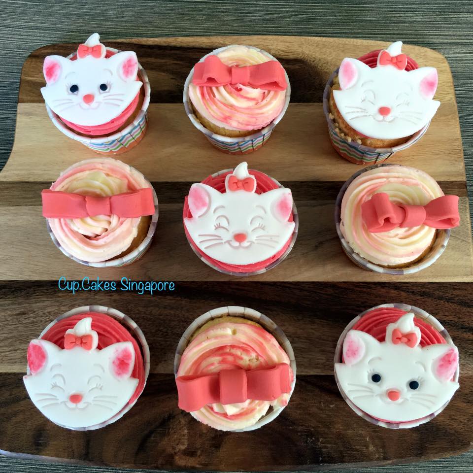 Disney Marie Cat Cupcakes Singapore