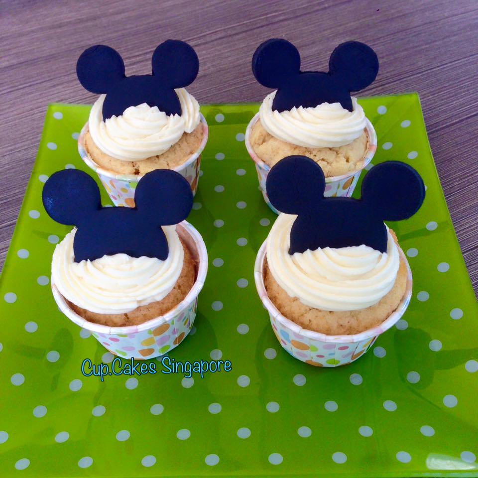 Mickey Mouse Ears Cupcakes Singapore