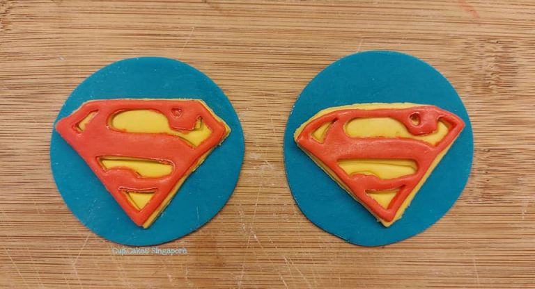 DC Superhero Superman Cupcakes Singapore