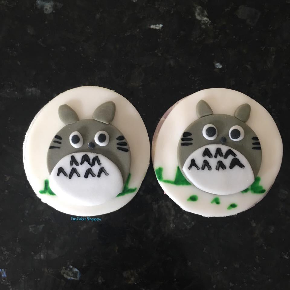 Totoro Japanese Anime Cupcakes Singapore