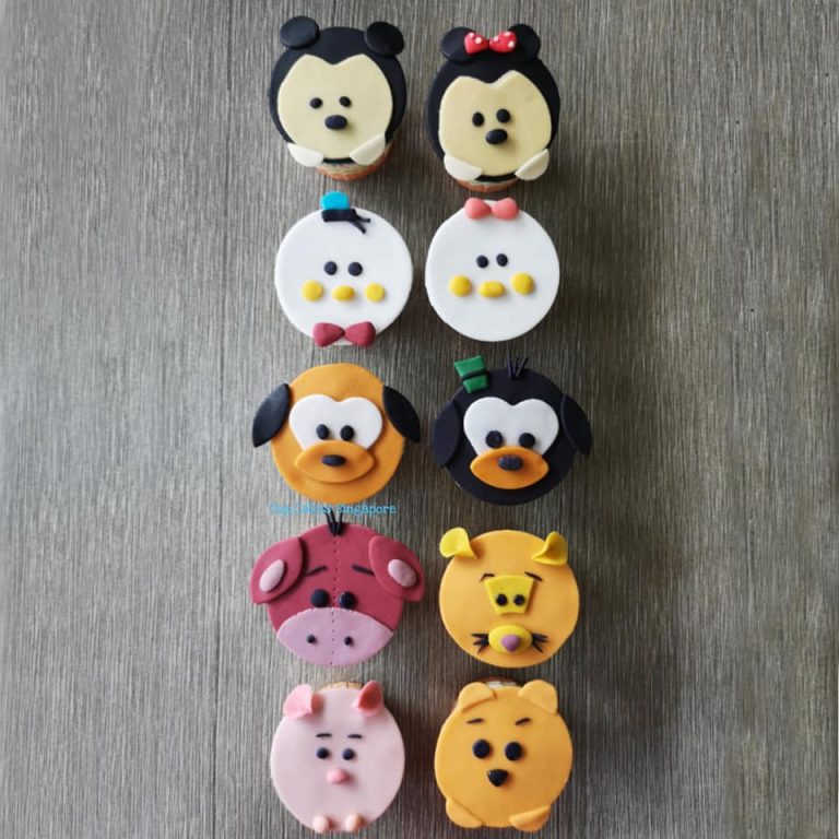 Tsum Tsum Cupcakes Singapore