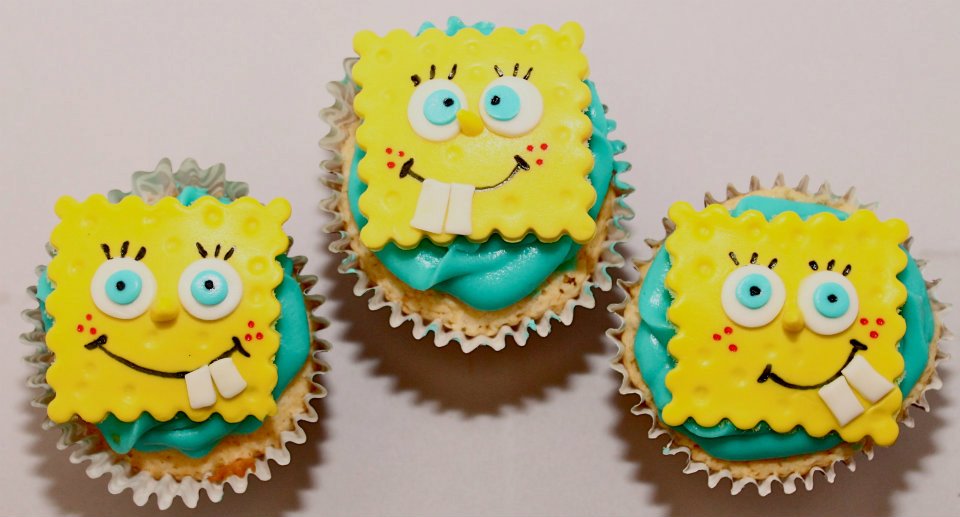 Spongebob Square Pants Cupcakes Singapore