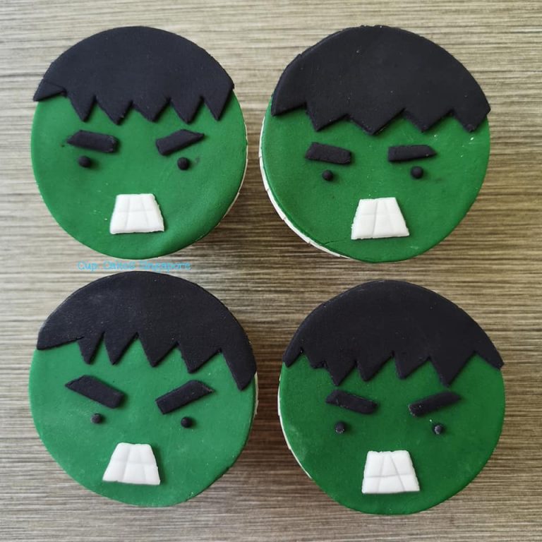 Marvel Superhero Hulk Cupcakes Singapore