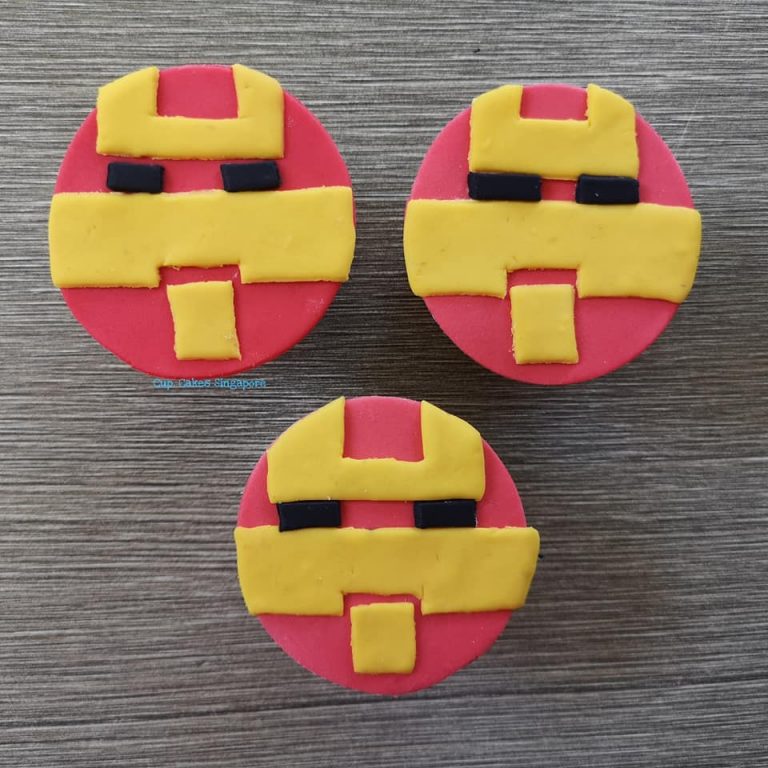 Marvel Superhero Iron Man Cupcakes Singapore