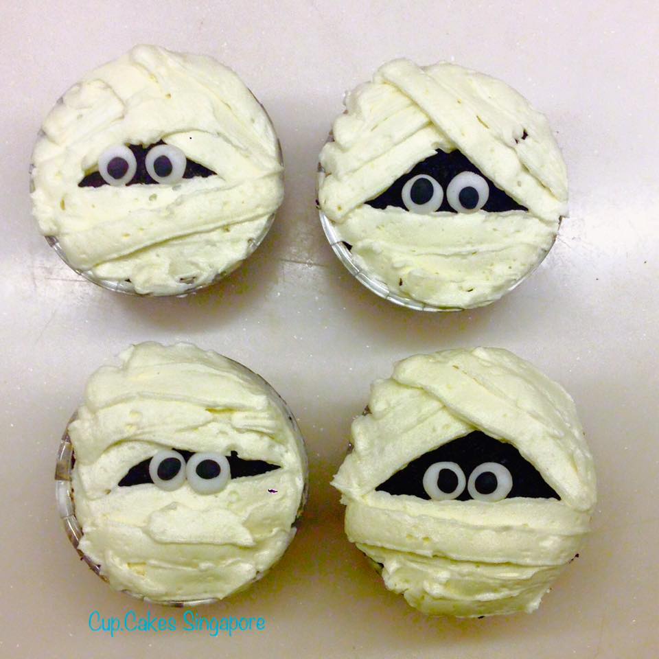 Halloween Mummy Cupcakes Singapore
