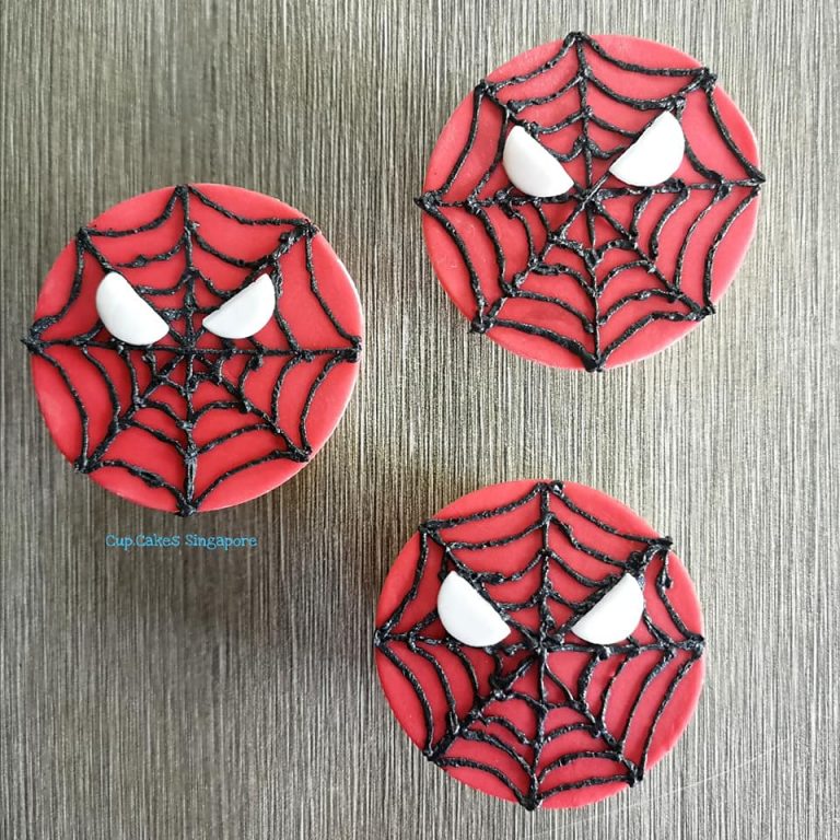 Marvel Superhero Spider Man Cupcakes Singapore