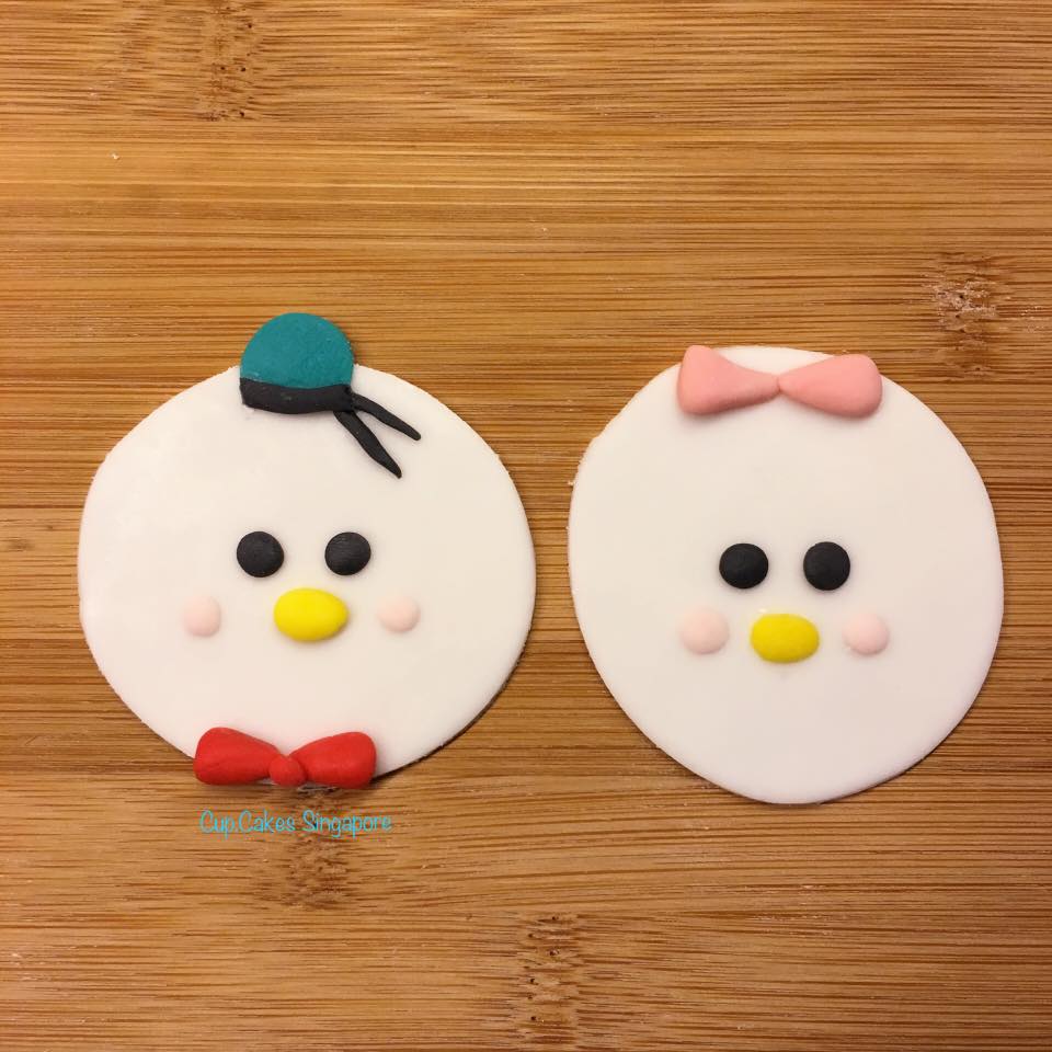 Tsum Tsum Donald & Daisy Duck Cupcakes Singapore