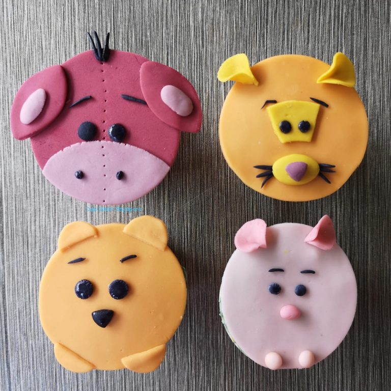 Tsum Tsum Winnie the Pooh and Friends Cupcakes Singapore