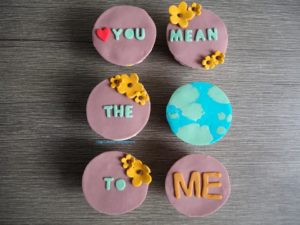 You Mean The World To Me Cupcakes Singapore
