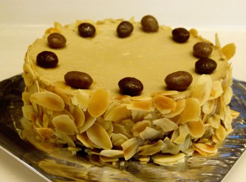 HK milktea cake