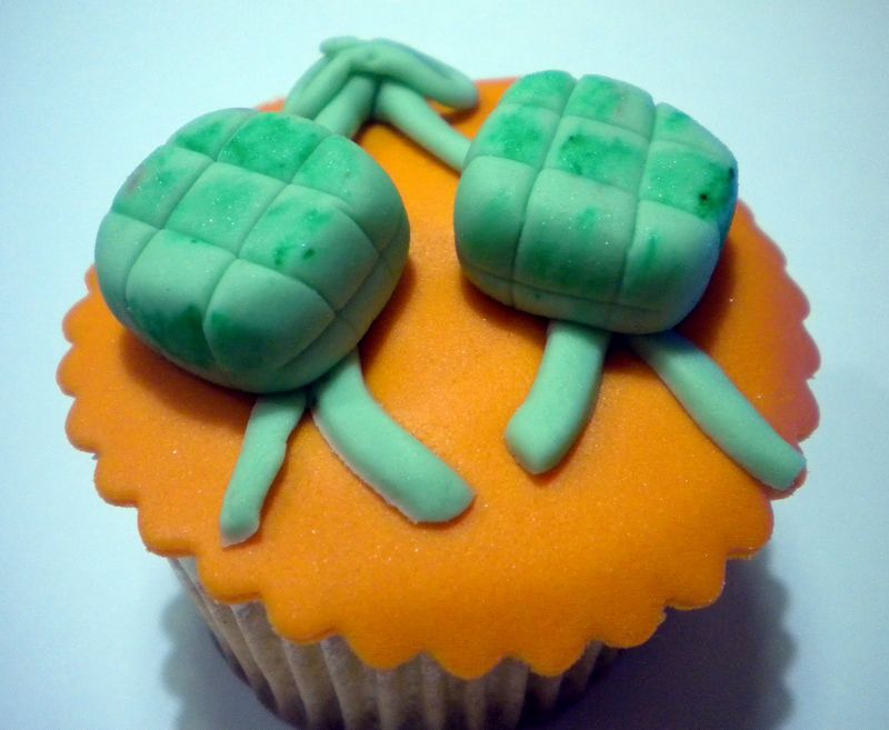 Ketupat cupcake