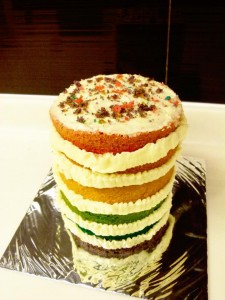 Rainbow cake 2