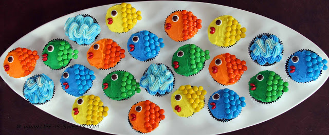 fish cupcake
