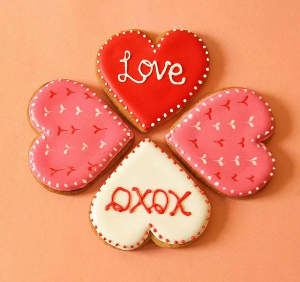 heart cookies